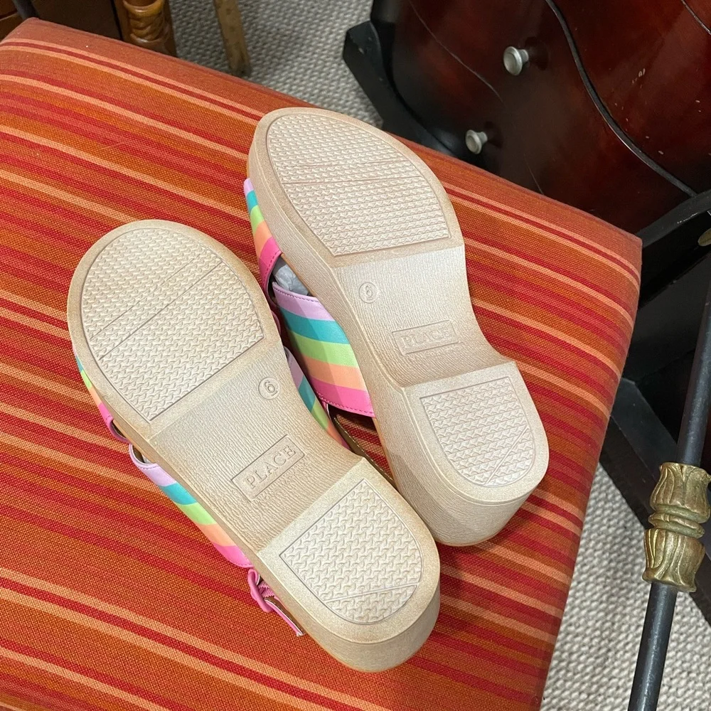 RAINBOW COLOR SANDALS